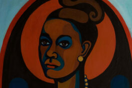 Faith Ringgold, Self-Portrait, 1965, Brooklyn Museum, New York City, NY, USA. Detail.