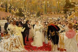Ilja Jefimovitš Repin, Party for the Aristocracy, 1894, Finnish National Gallery, Helsinki, Finland. 