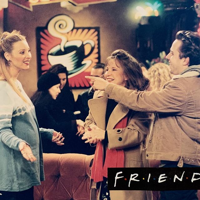 Art in Friends: Burton Morris, Steaming Coffee Cup in the background, Season 4. Pinterest.