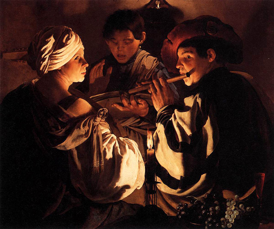 caravaggisti: Hendrick ter Brugghen, The Concert, 1626-27, London, National Gallery, UK.