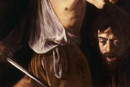 Caravaggio David with the Head of Goliath, c. 1610, Galleria Borghese, Rome, Italy.