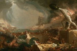 Thomas Cole, The Course of Empire, Destruction, 1836, The Metropolitan Museum of Art, New York, NY, USA. Wikimedia Commons (public domain).