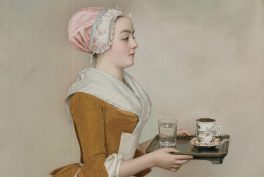 Jean-Etienne Liotard, Chocolate Girl, 1754, Gemäldegalerie Alte Meister, Dresden, Germany