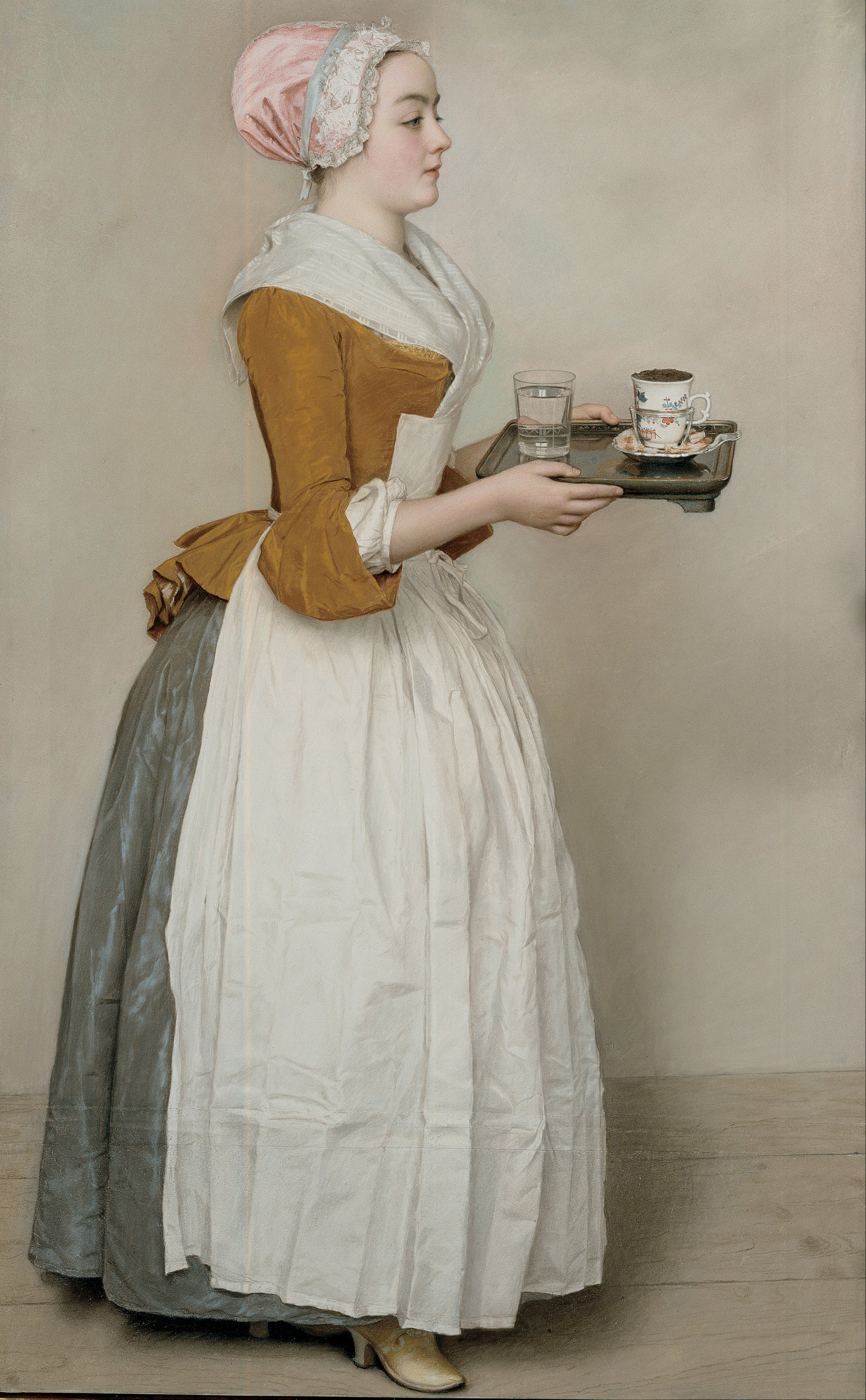 Jean-Etienne Liotard, Chocolate Girl, 1754