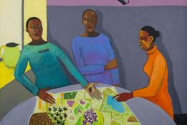 Lubaina Himid, The Operating Table, 2019.