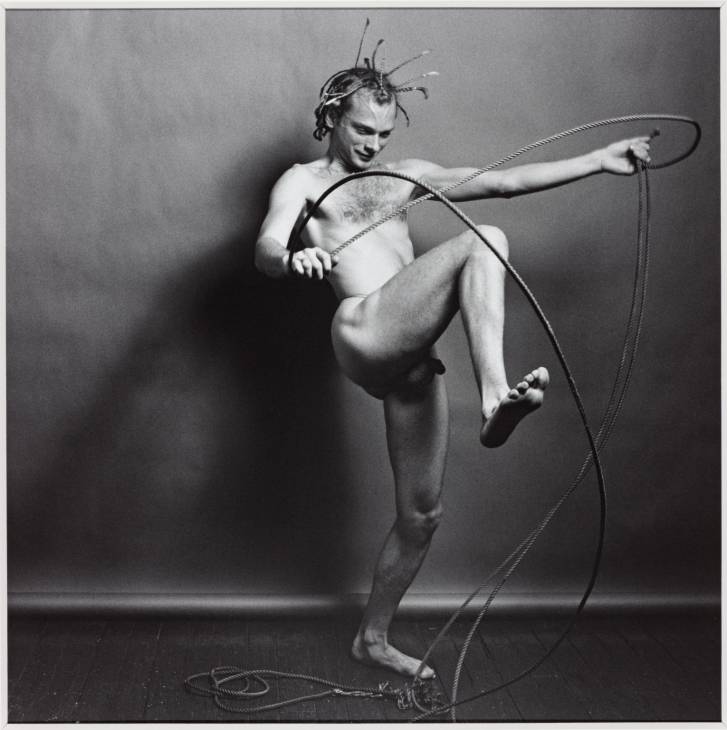 Robert Mapplethorpe: Robert Mapplethorpe, Alan Lynes, 1979, Tate and National Galleries of Scotland, Edinburgh, Scotland, UK.
