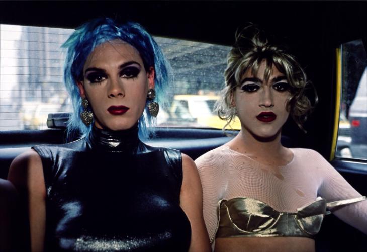 Nan Goldin: Nan Goldin, Misty and Jimmy Paulette in a taxi, NYC, 1991, Tate, London, UK.
