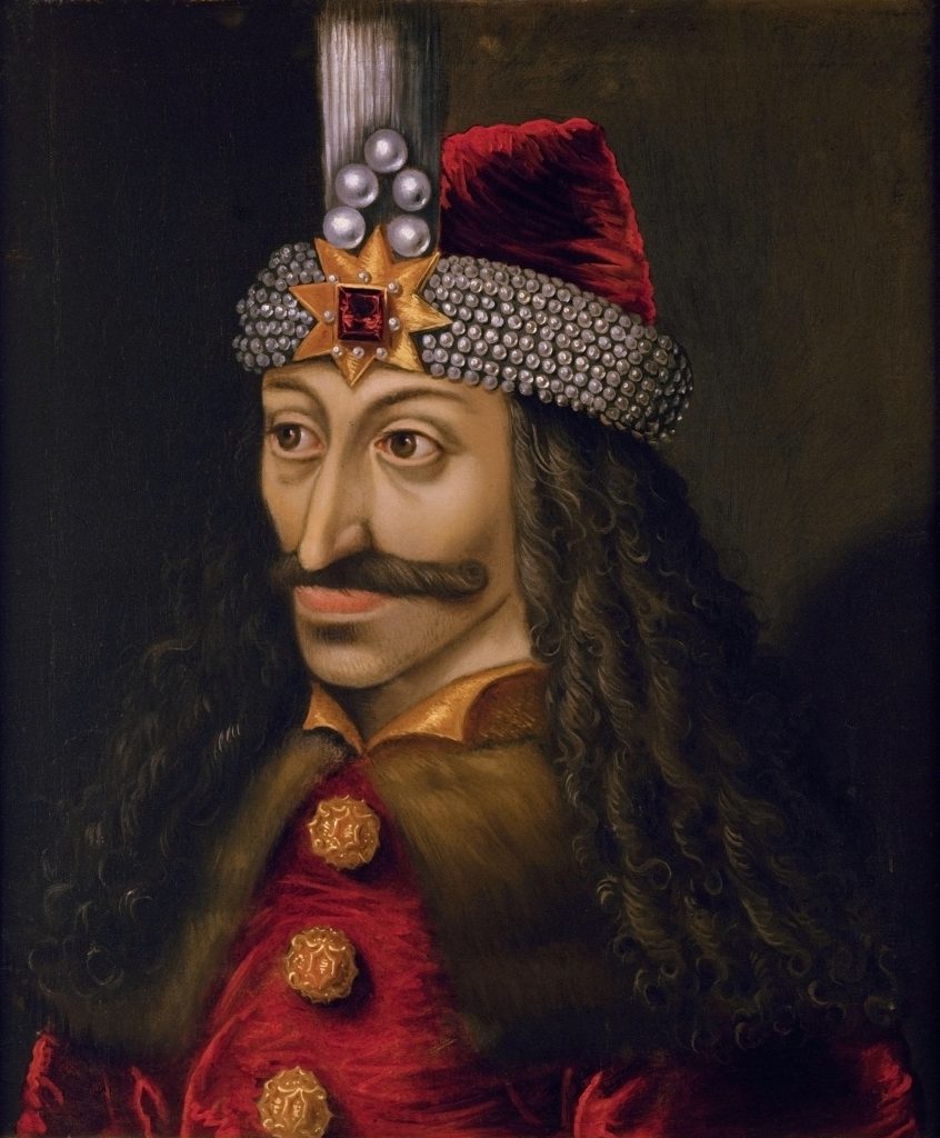 vampire paintings: Vlad Ţepeş, the Impaler, Prince of Wallachia, 16th century, Kunsthistorisches Museum, Vienna, Austria.
